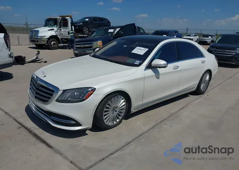 2018 Mercedes-Benz S 560 from USA, damaged, VIN WDDUG8DB1JA369202